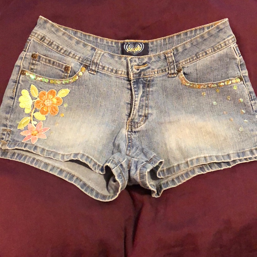 Jean shorts